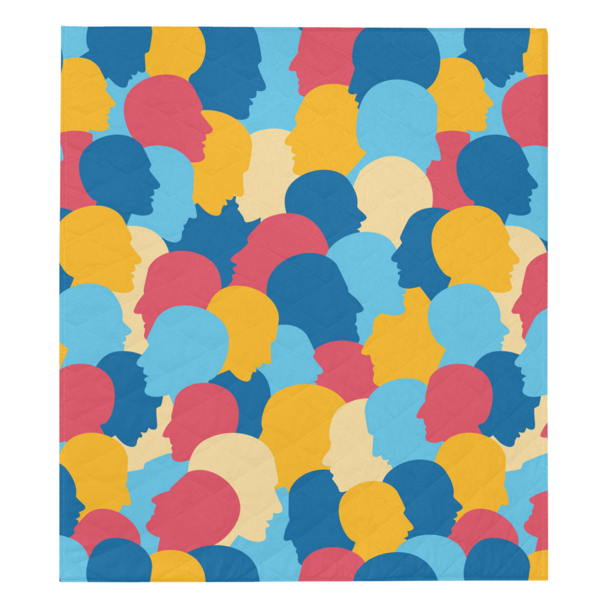 Psychology Pattern Print Design A02 Premium Quilt