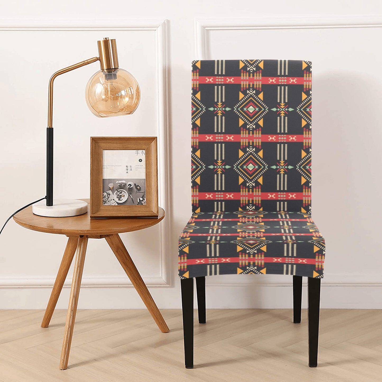 Southwest Pattern Print Design LKS303 Dining Chair Slipcover