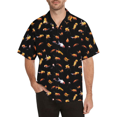 Goldfish Print Design LKS402 Men's Men's Hawaiian Shirt