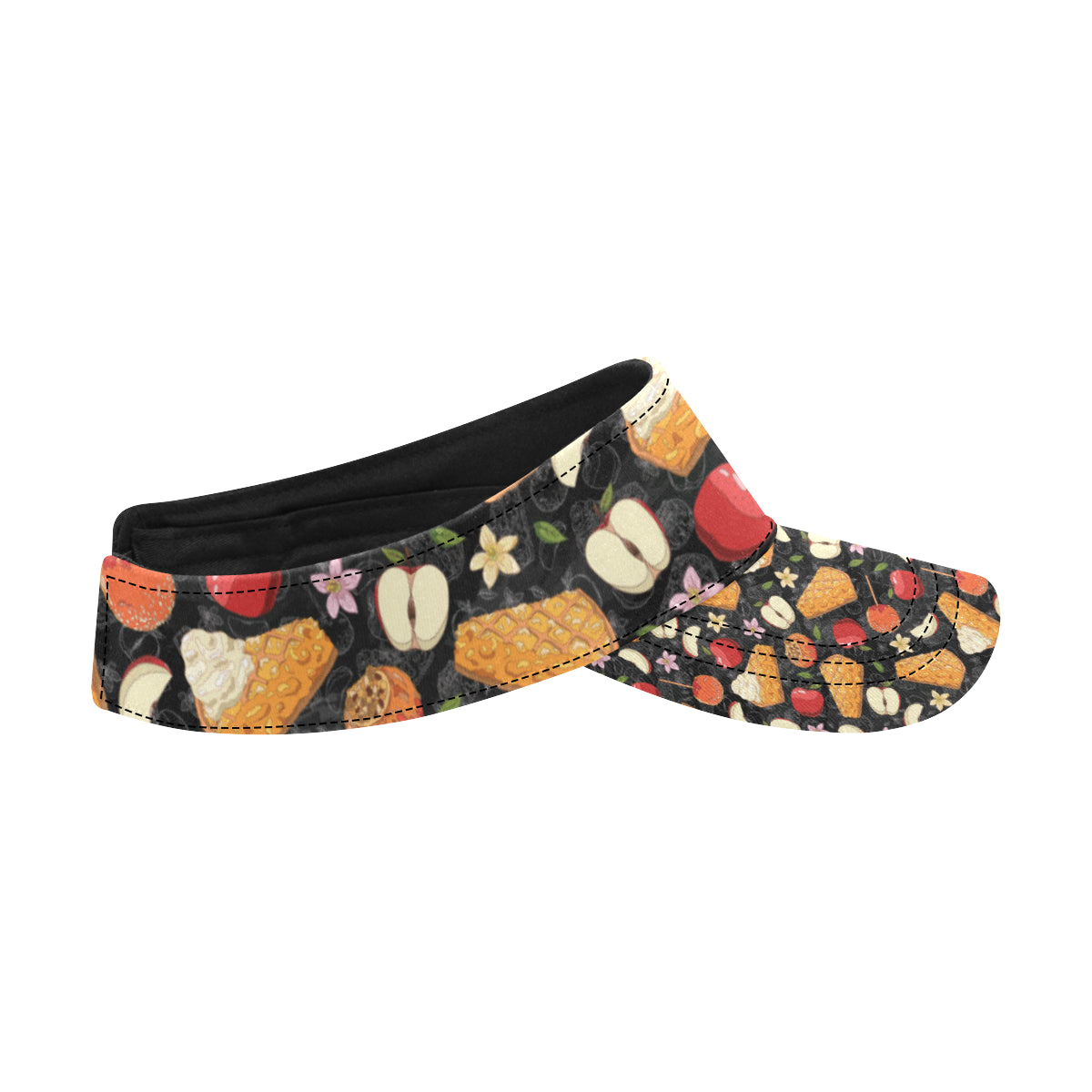 Apple Pie Pattern Print Design 01 Unisex Sun Visor