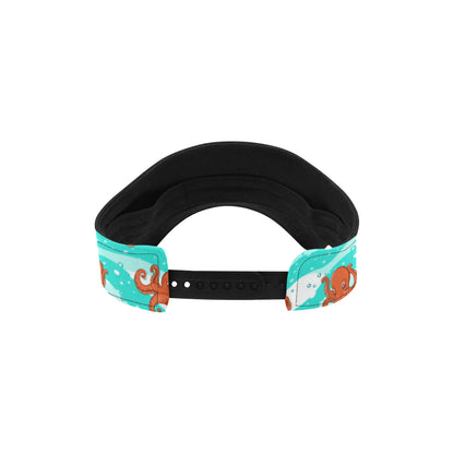 Octopus Cute Design Print Themed Unisex Sun Visor