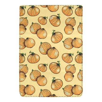 Onion Pattern Print Design A04 Women's Trifold Wallet
