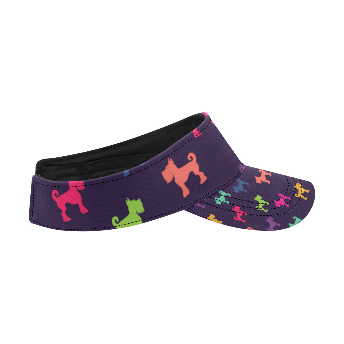 Schnauzers Pattern Print Design A05 Unisex Sun Visor