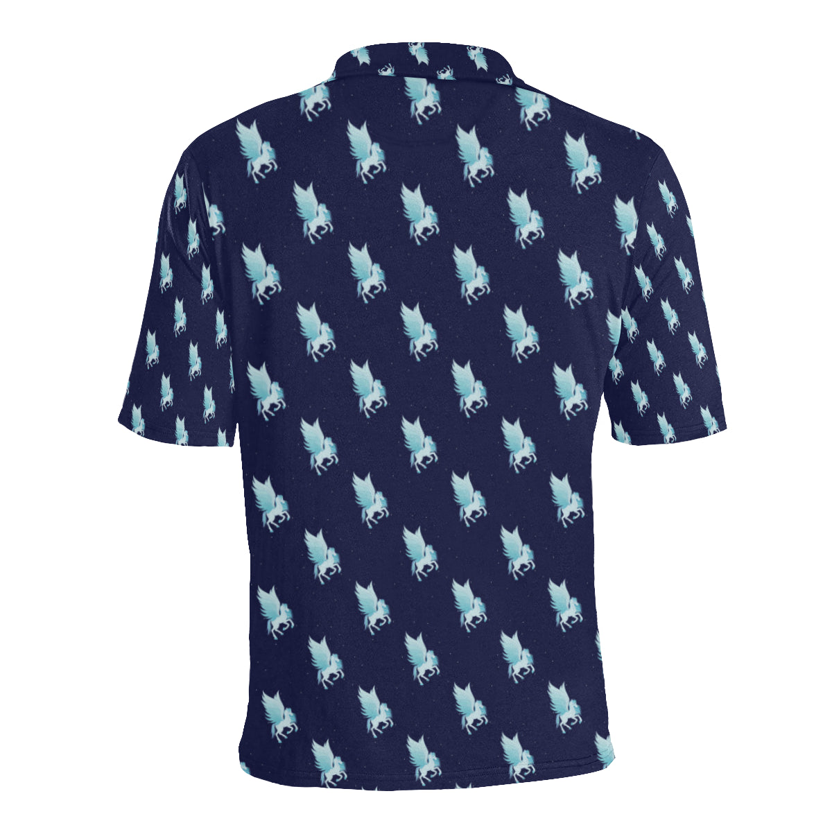 Pegasus Pattern Print Design 03 Men Polo Shirt