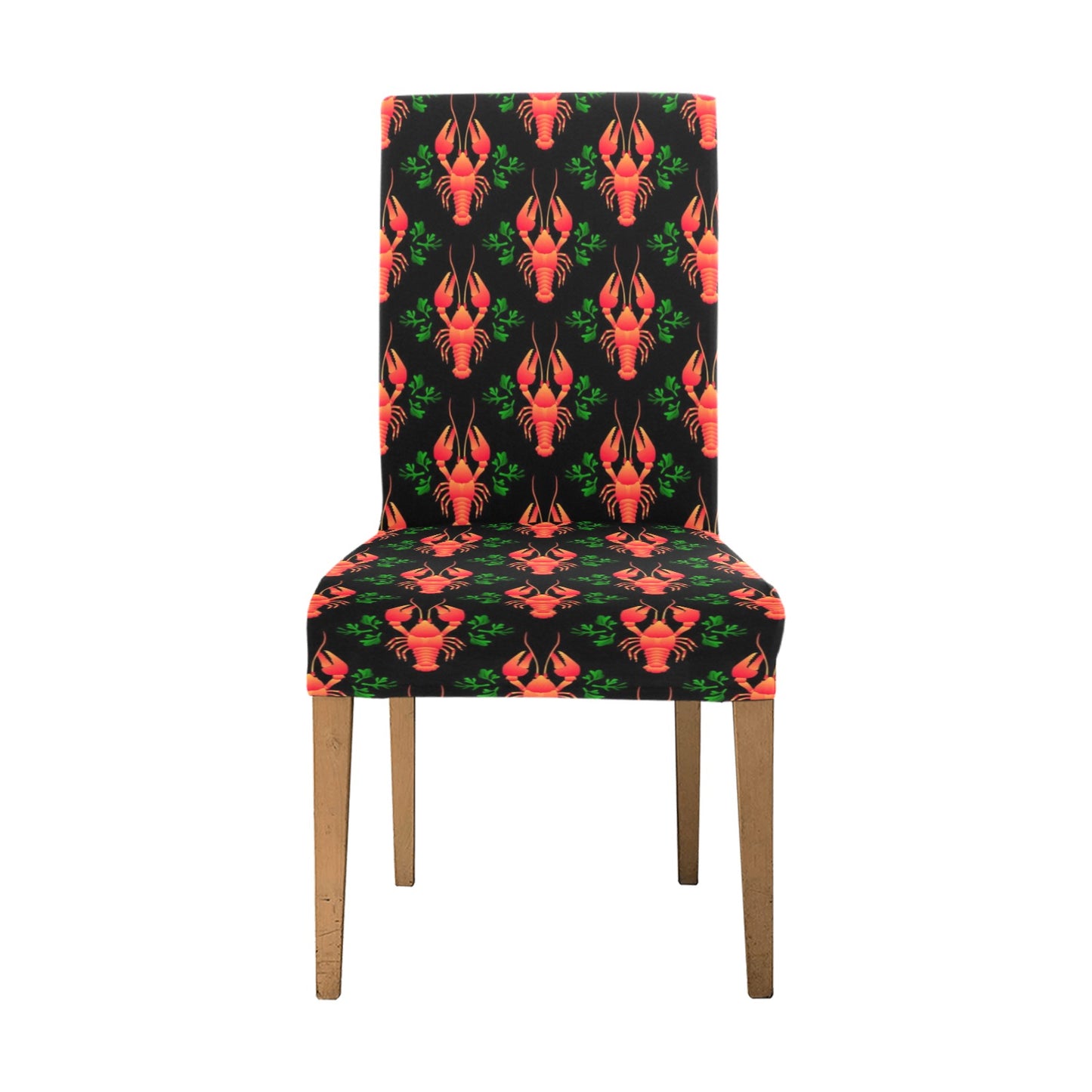 Lobster Print Design LKS403 Dining Chair Slipcover