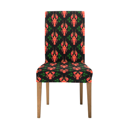 Lobster Print Design LKS403 Dining Chair Slipcover