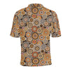 Aboriginal Print Design LKS402 Men Polo Shirt