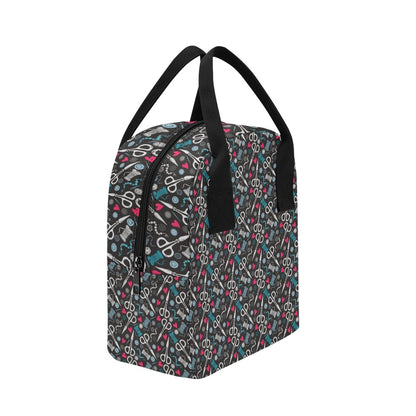 Sewing Equipment Print Design LKS305 Insulated Lunch Bag
