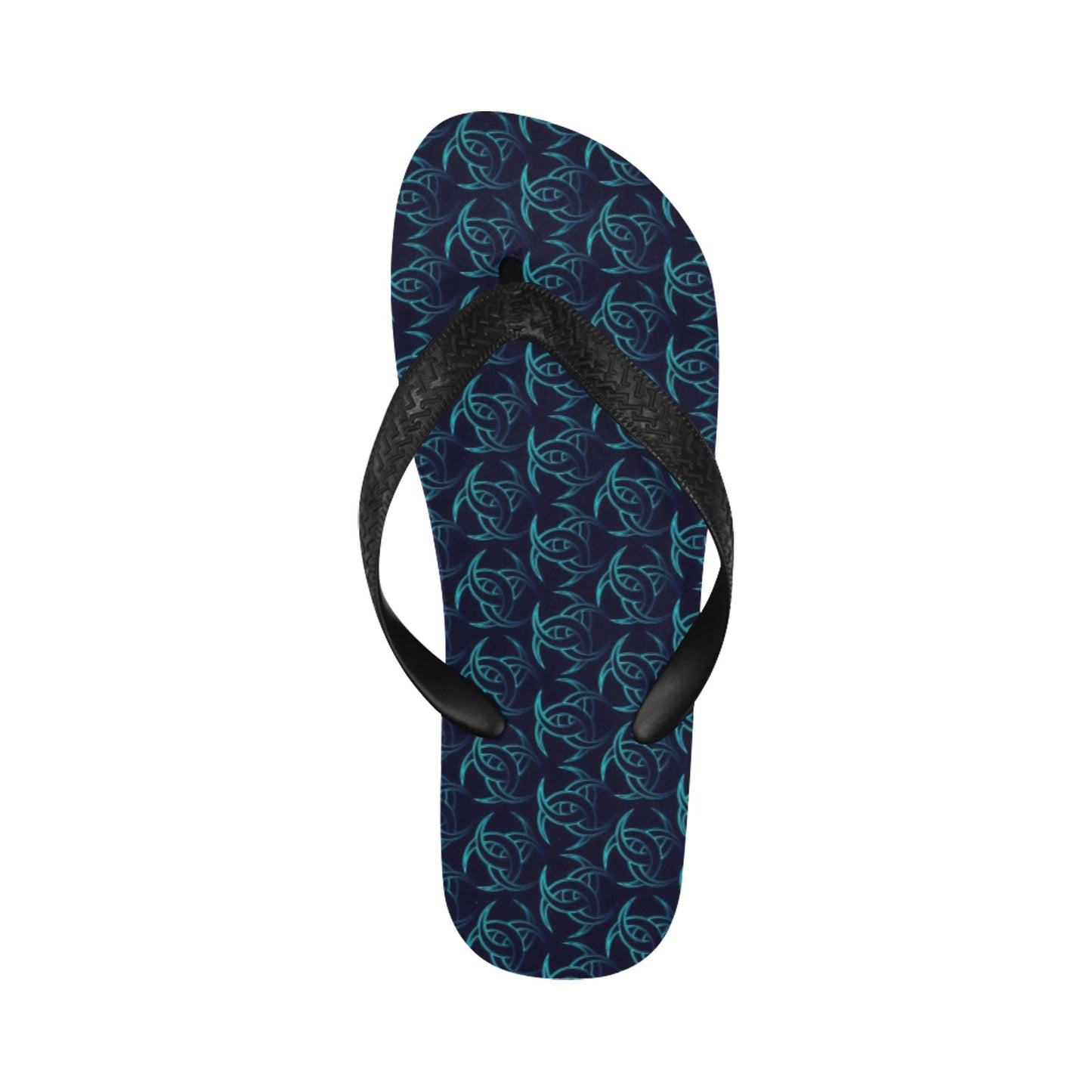 Vikings Print Design LKS302 Flip Flops