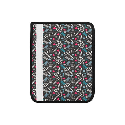 Sewing Equipment Print Design LKS305 Car Seat Belt Cover