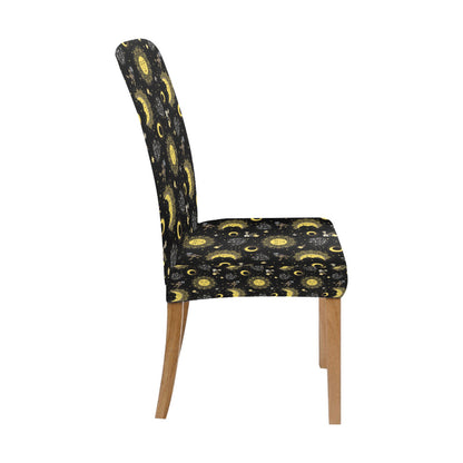 Sun Moon Print Design LKS301 Dining Chair Slipcover