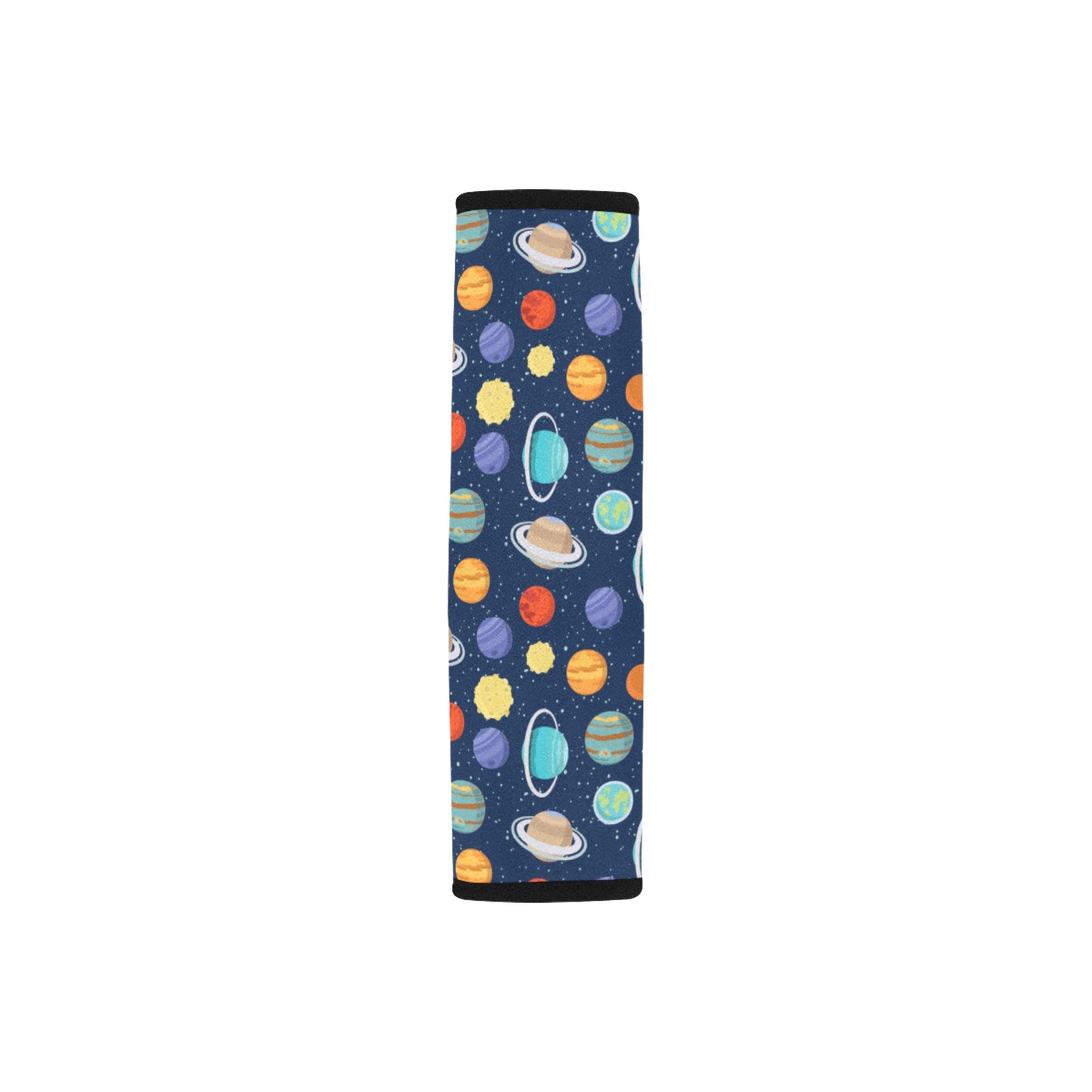 Planet With Star Print Design LKS303 Car Seat Belt Cover
