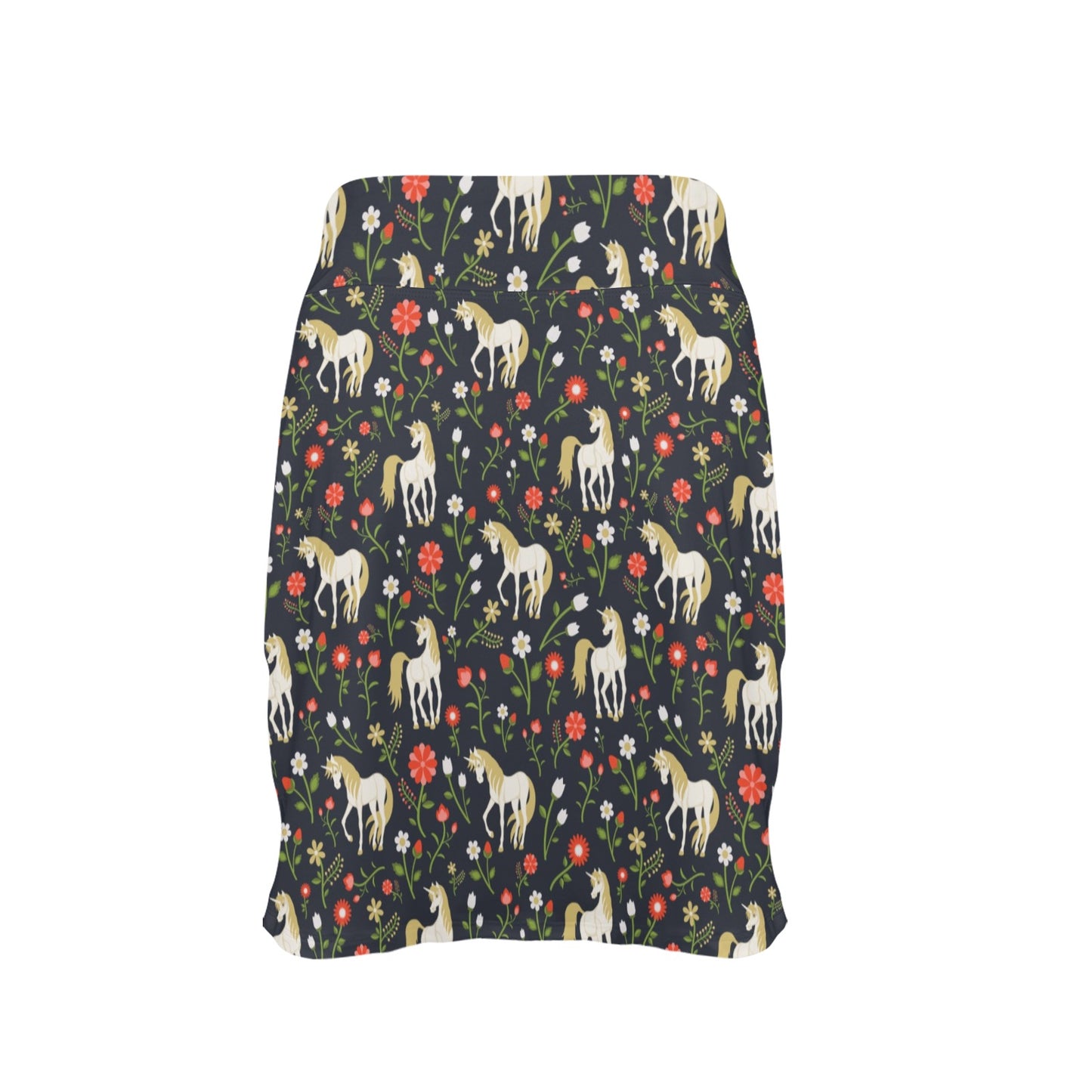 Unicorn Print Design LKS301 17" Golf & Pickleball Skort with Pockets
