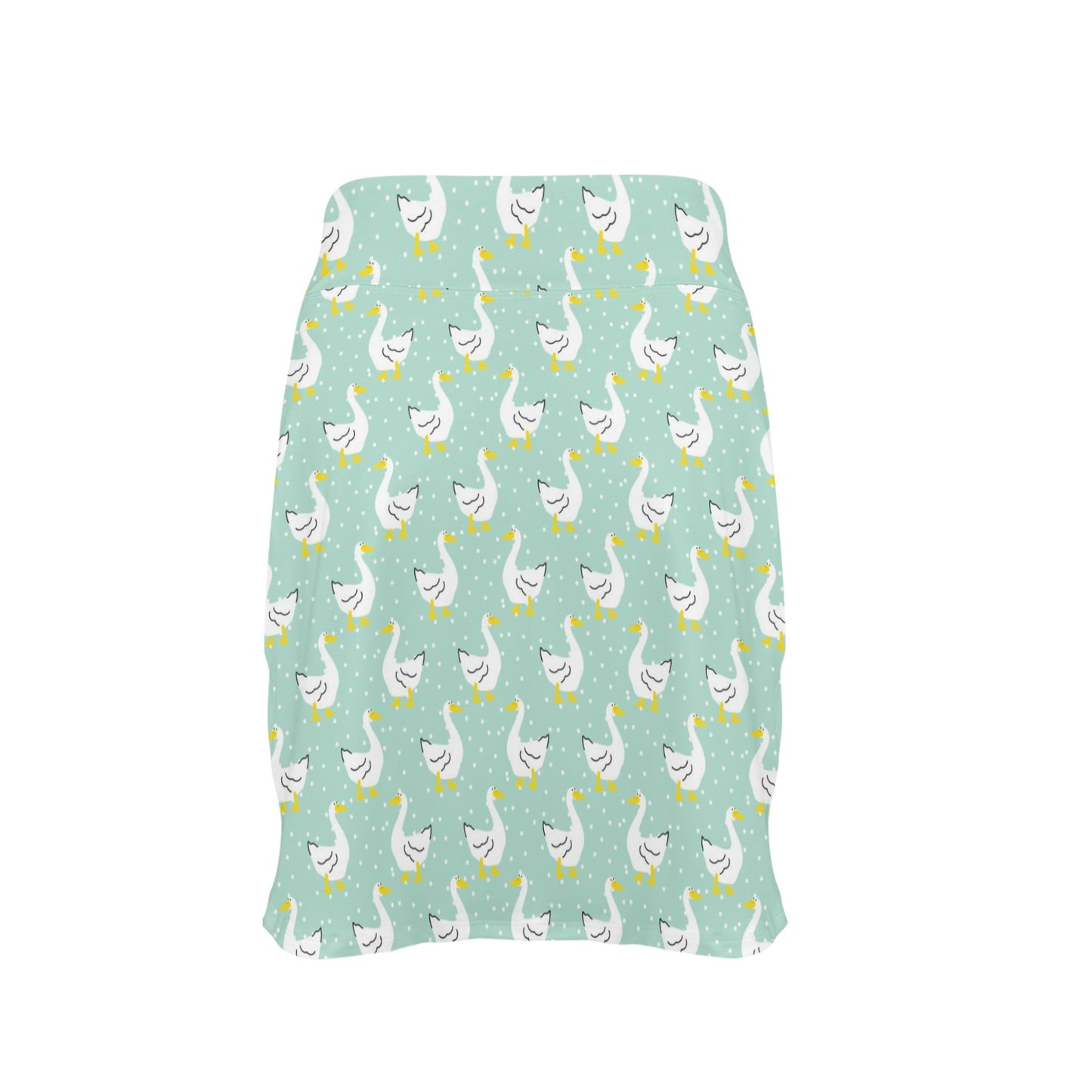 Goose Print Design LKS404 17" Golf & Pickleball Skort with Pockets