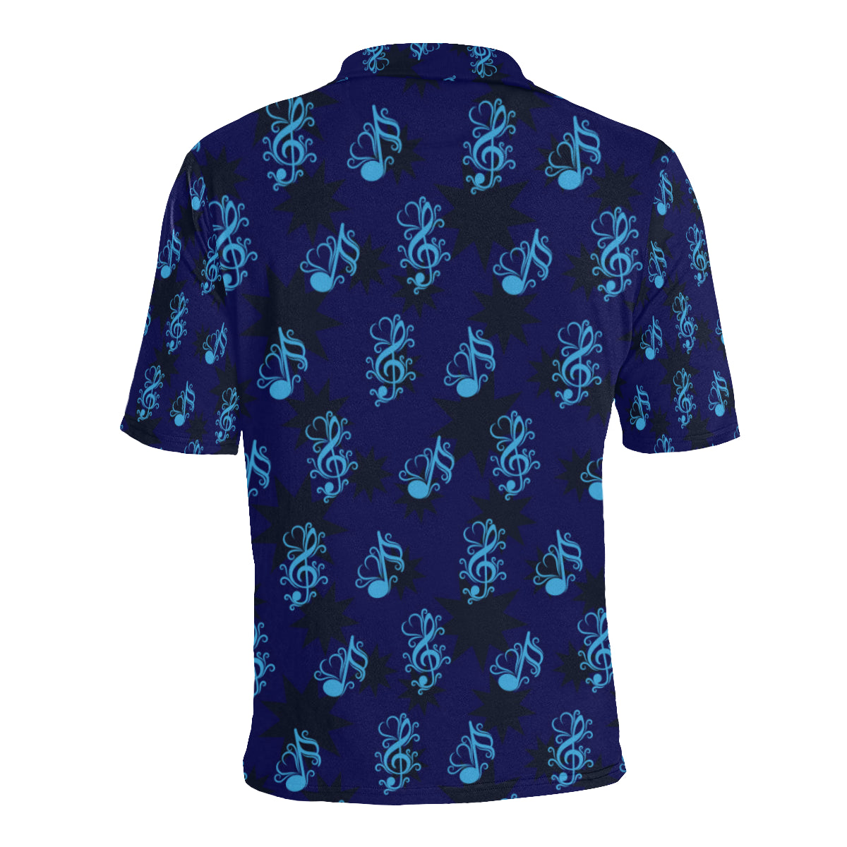 Music note Pattern Print Design A04 Men Polo Shirt