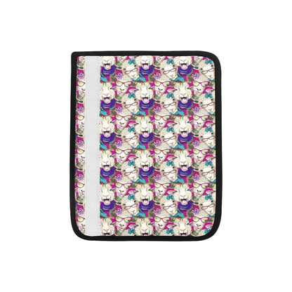 Sheep Print Design LKS403 Car Seat Belt Cover