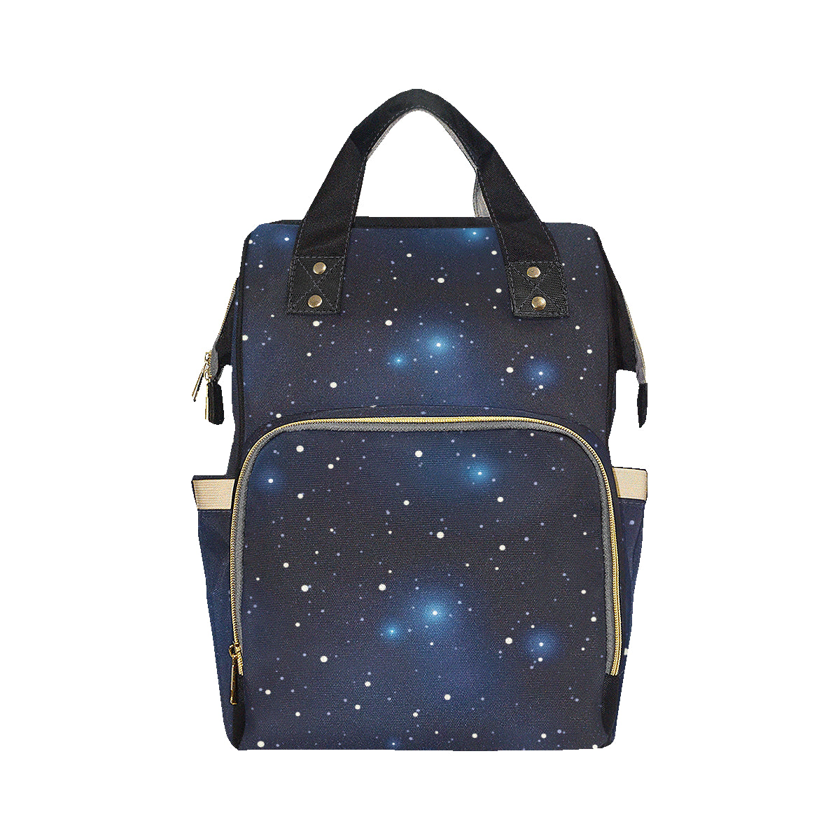 Night sky Pattern Print Design A02 Diaper Bag Backpack