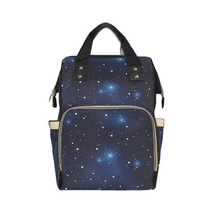 Night sky Pattern Print Design A02 Diaper Bag Backpack