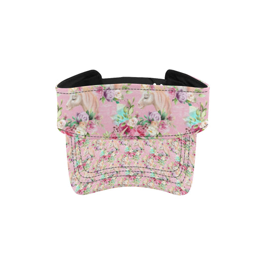 Unicorn Princess with Rose Unisex Sun Visor