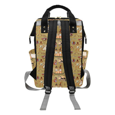 Ancient Greek Classic Pattern Design LKS305 Diaper Bag Backpack