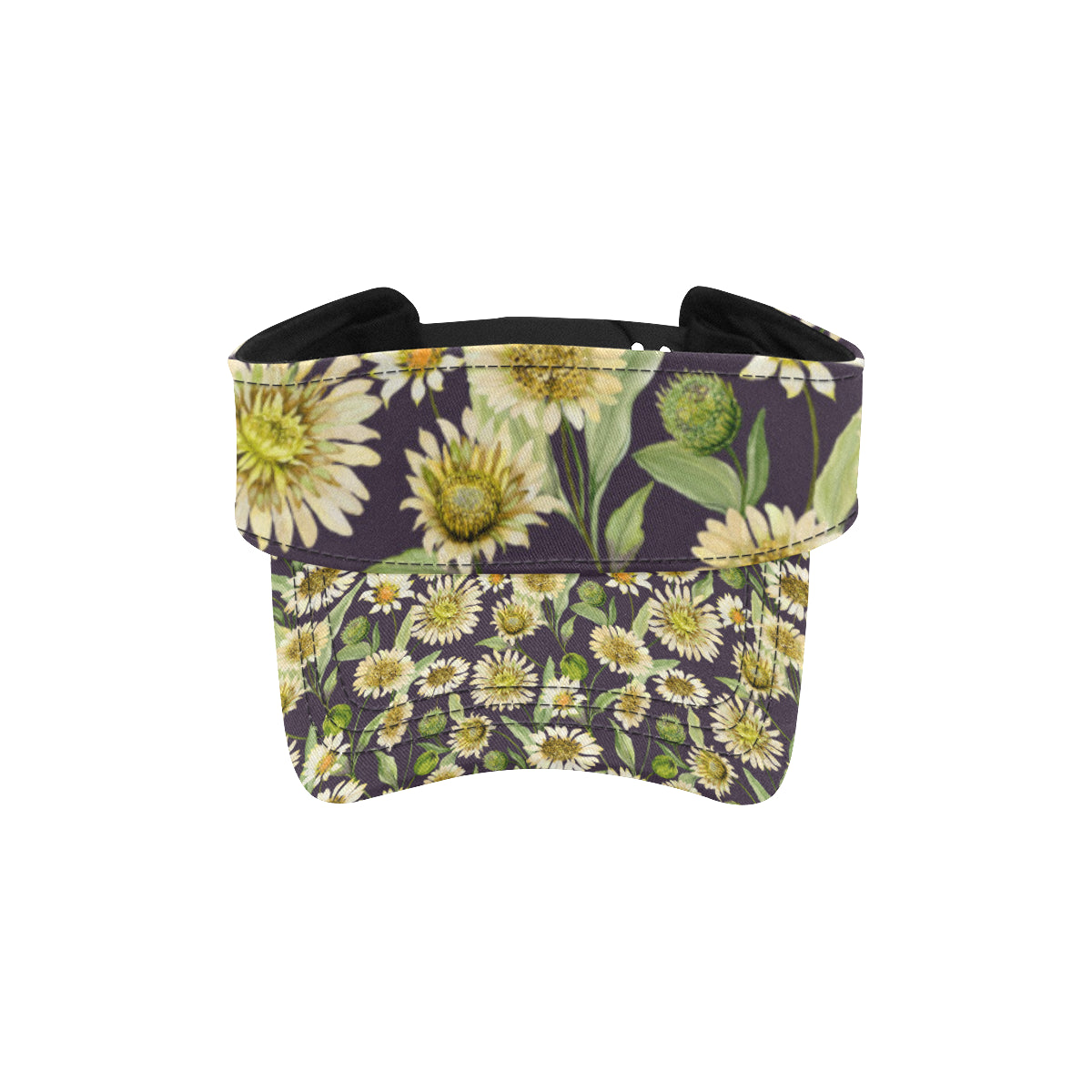Daisy Vintage Print Pattern Unisex Sun Visor