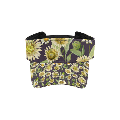 Daisy Vintage Print Pattern Unisex Sun Visor