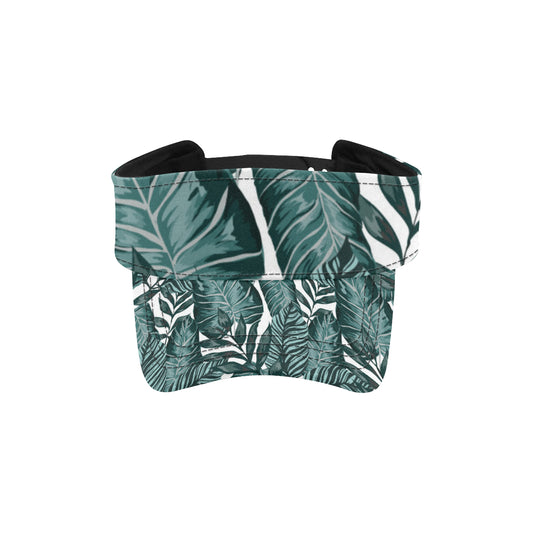 Tropical Palm Leaves Pattern Unisex Sun Visor