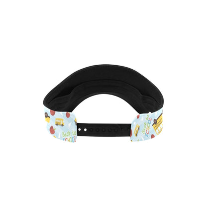 School Bus Back To School Print Design LKS303 Unisex Sun Visor
