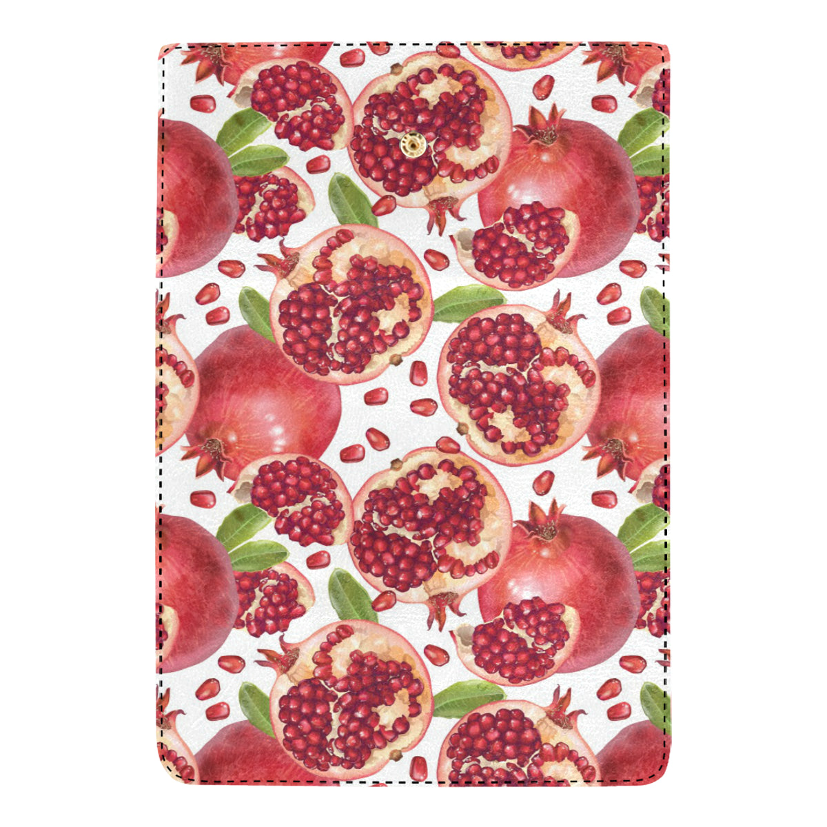 Pomegranate Pattern Print Design PG03 Women's Trifold Wallet