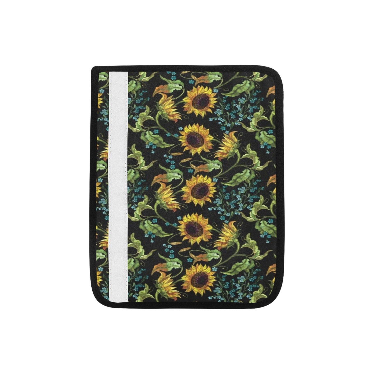 Sunflower Print Design LKS308 Car Seat Belt Cover