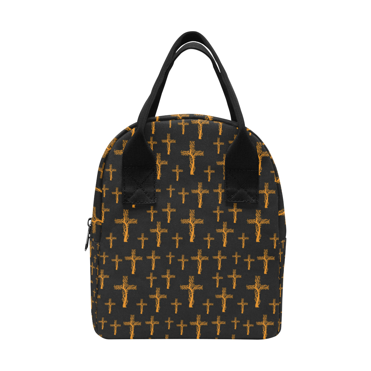 Christian Tree of Life Cross Design Insulated Lunch Bag