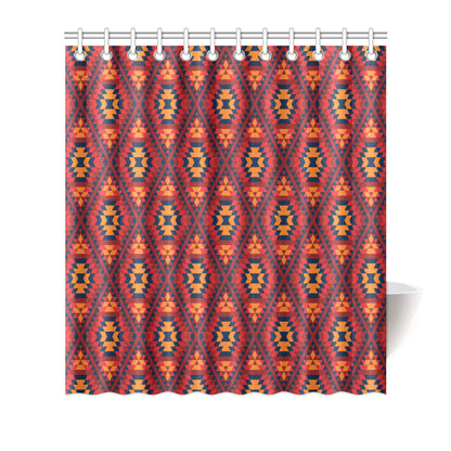 Navajo Pattern Print Design A03 Shower Curtain