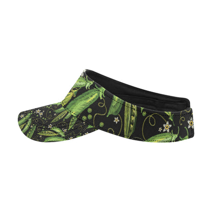 Peas Pattern Print Design A02 Unisex Sun Visor