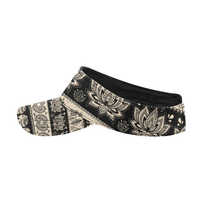 Elephant Hansa Lotus Pattern Unisex Sun Visor