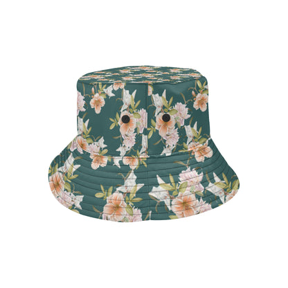 Iris Pattern Print Design IR01 Unisex Bucket Hat