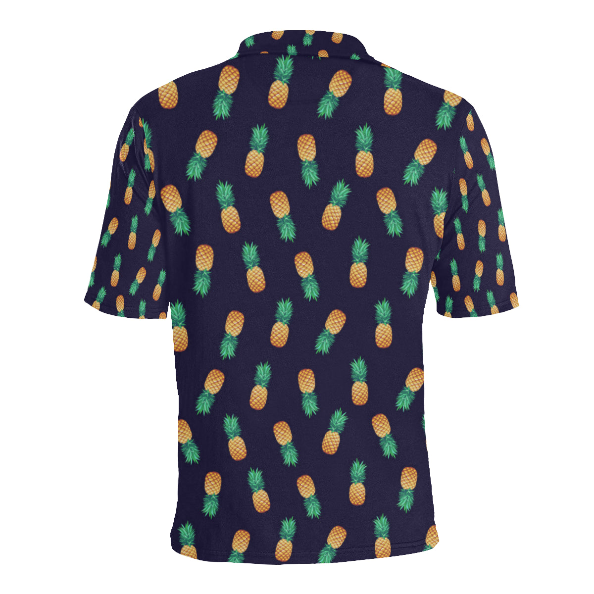 Pineapple Pattern Men Polo Shirt
