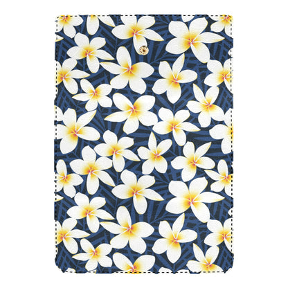 Plumeria Pattern Print Design PM026 Women's Trifold Wallet