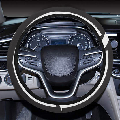 Samoan Style Print Design LKS305 Steering Wheel Cover with Elastic Edge