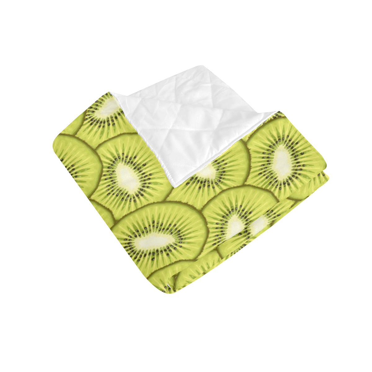 Kiwi Pattern Print Design KW07 Premium Quilt