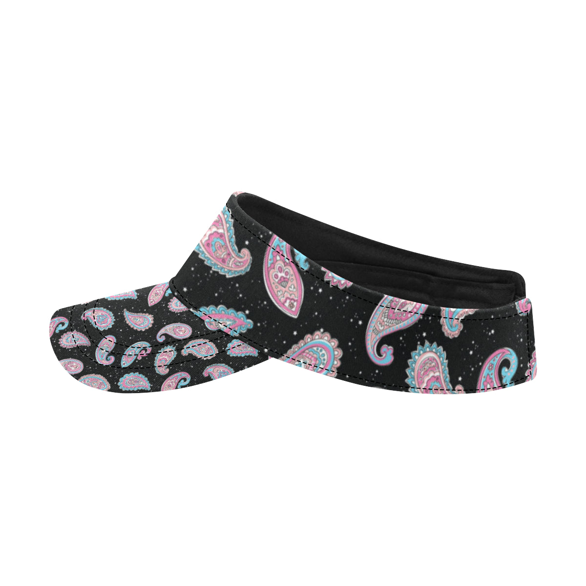 Paisley Pink Design Mandala Print Unisex Sun Visor