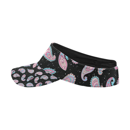 Paisley Pink Design Mandala Print Unisex Sun Visor