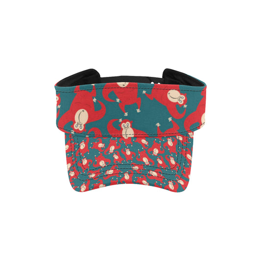 Chimpanzee Pattern Print Design 04 Unisex Sun Visor