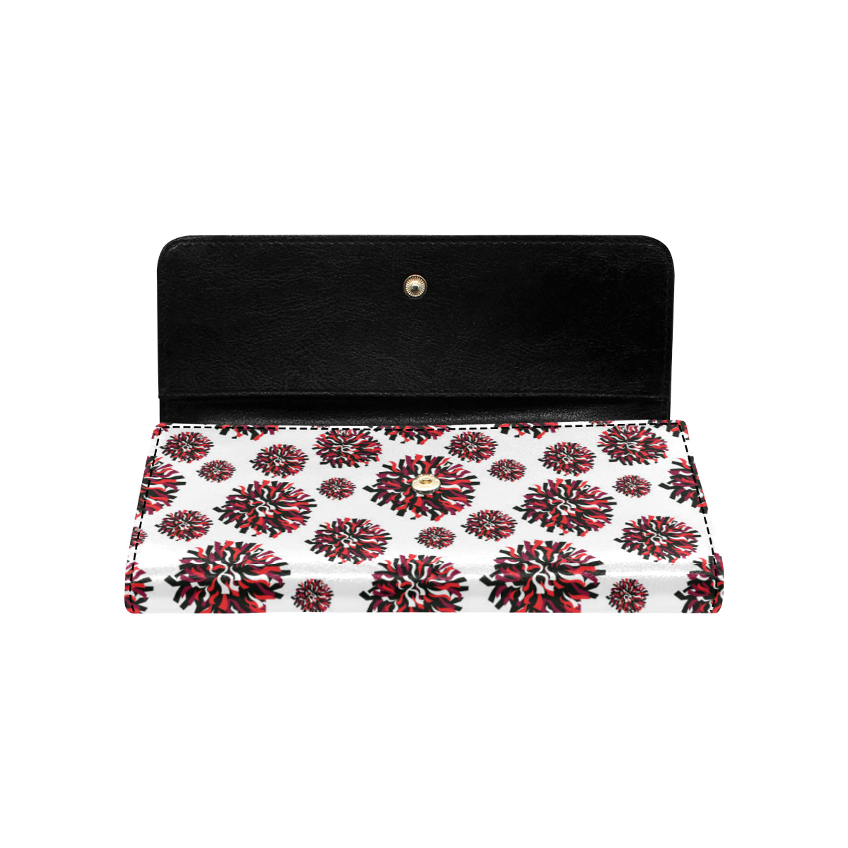 Cheerleader Pattern Print Design 01 Women's Trifold Wallet