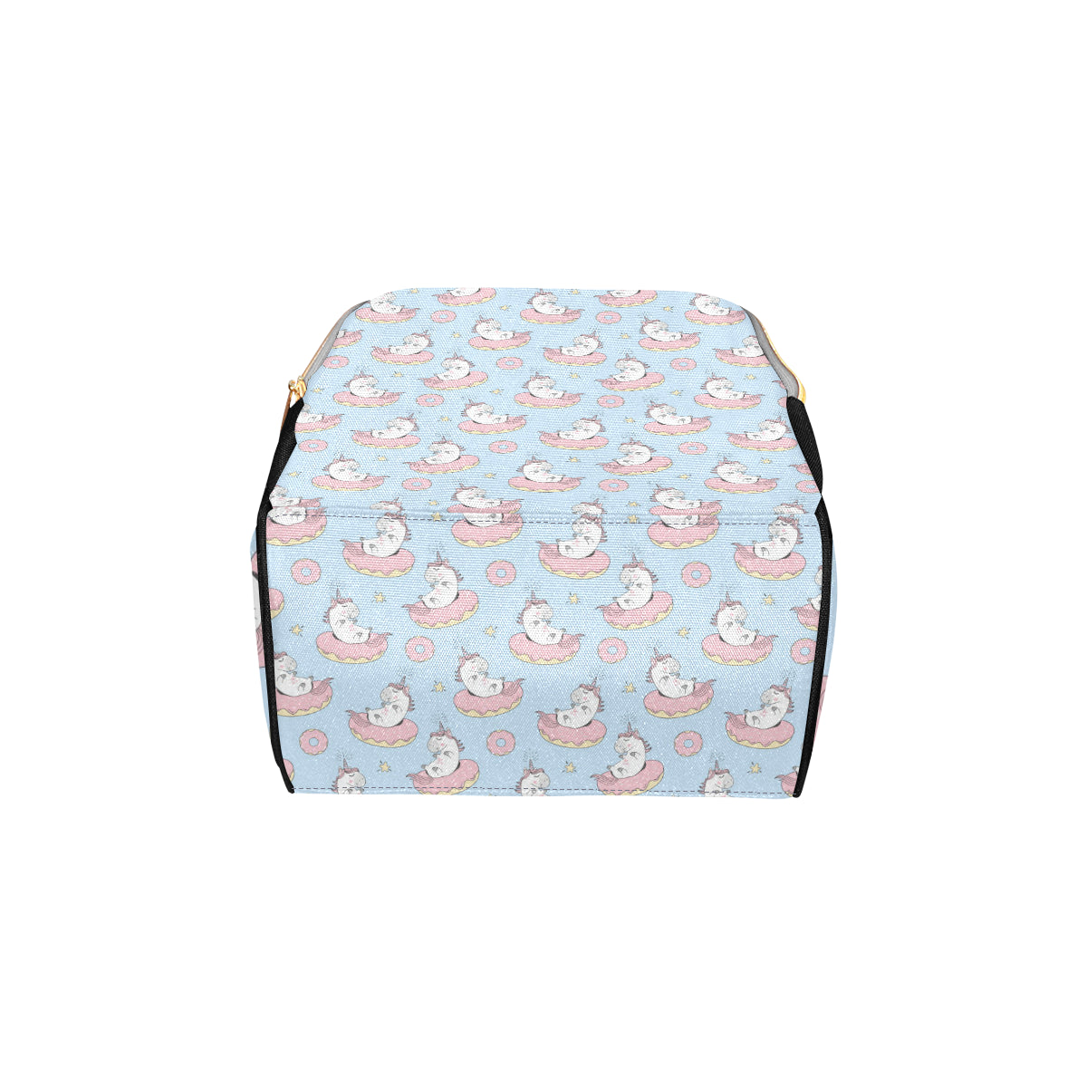 Donut Unicorn Pattern Print Design DN014 Diaper Bag Backpack