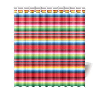 Serape Pattern Shower Curtain