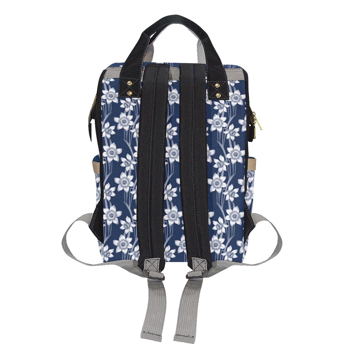Daffodils Pattern Print Design DF09 Diaper Bag Backpack