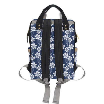Daffodils Pattern Print Design DF09 Diaper Bag Backpack