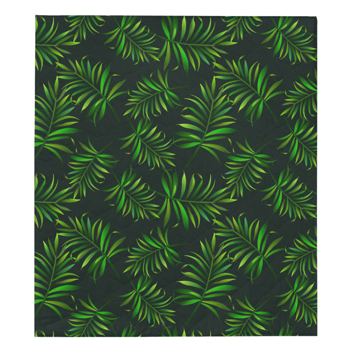 Rainforest Pattern Print Design RF03 Premium Quilt