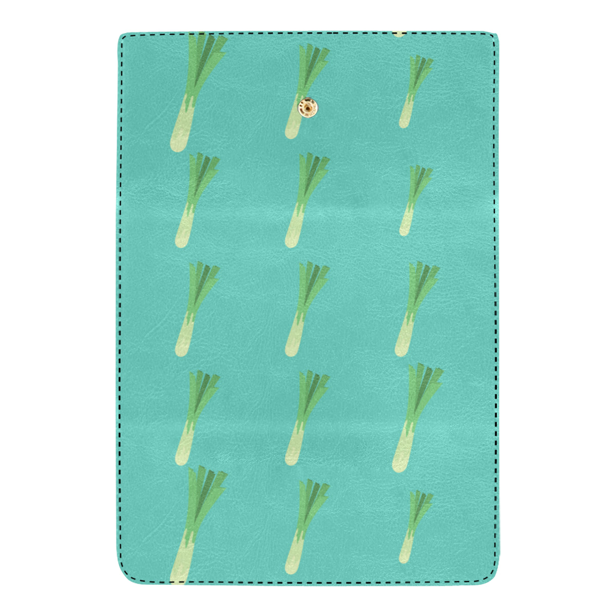 Leek Pattern Print Design 01 Women's Trifold Wallet