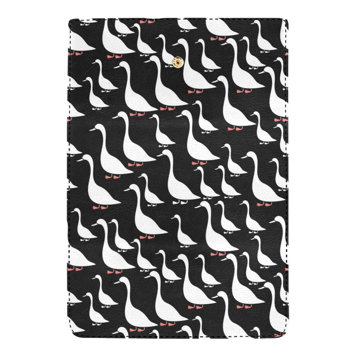 Goose Pattern Print Design 01 Women's Trifold Wallet